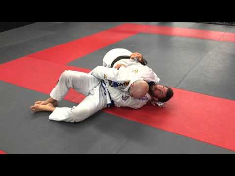 Side Control Escape When An Opponent Posts Their Hand On The Mat