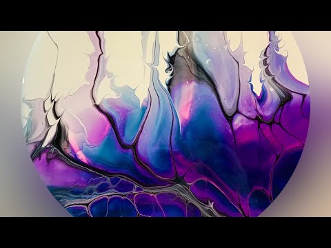 706 Acrylic Fluid Art Swipe ~ Art By Susan King