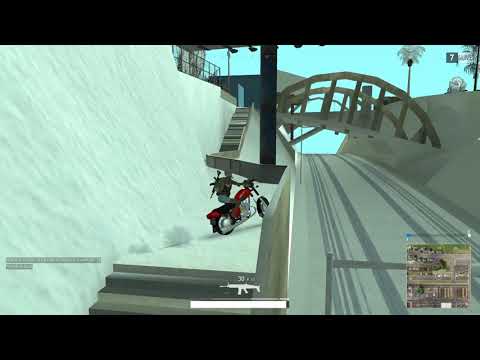 Multi Theft Auto Battlegrounds/PUBG Server Full Game (1st Solo Win)