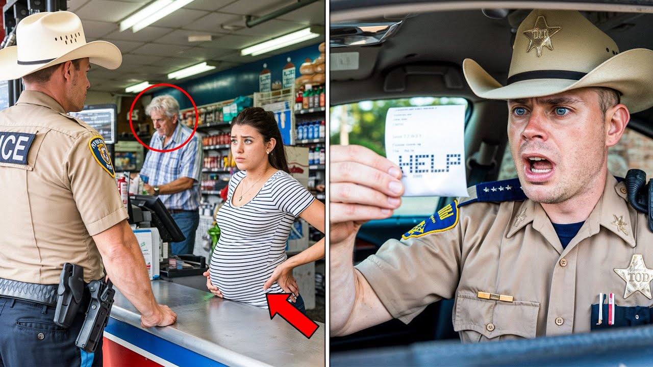 Young Gas Station Worker Writes Message on Cop’s Receipt, Officer Knows He Has to Act Fast!