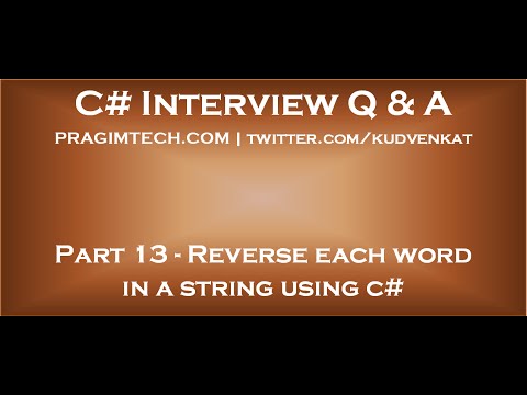 Reverse each word in a string using c