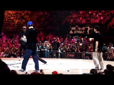 Juste Debout Steez 2012 Paris, Bercy --- Fabrice & Kanon (Ghetto Style) VS. Zulu & Maximus (Live4.1)