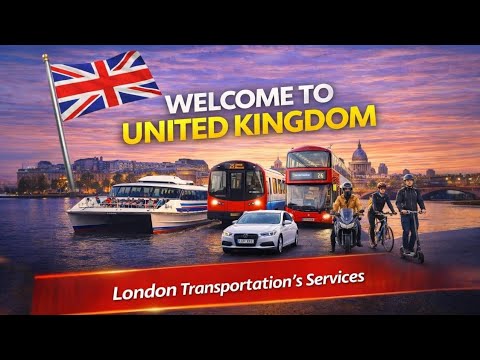London Transportation System 2026 🇬🇧 | Trains, Buses, Tube, Ferries & More (Complete Guide)