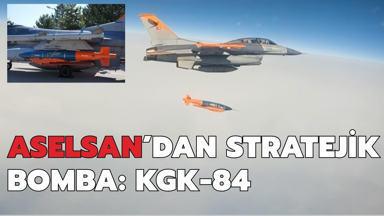ASELSAN'dan oyun değiştiren bomba: KGK-84