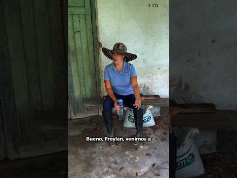 Alcaldesa visita viviendas en la zona rural de nuestro municipio.