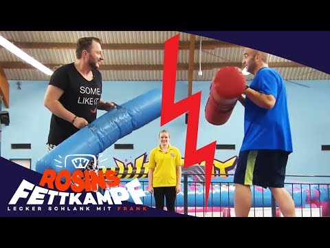TRAMPOLIN CHALLENGE: Sebastian vs. Wolfgang | Rosins Fettkampf | Kabel Eins