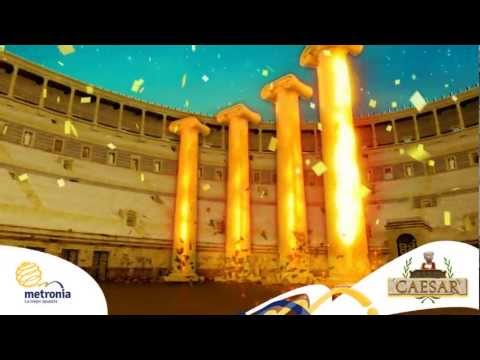 "Ave Caesar" Juego Video Bingo Premio 4 COLUMNAS