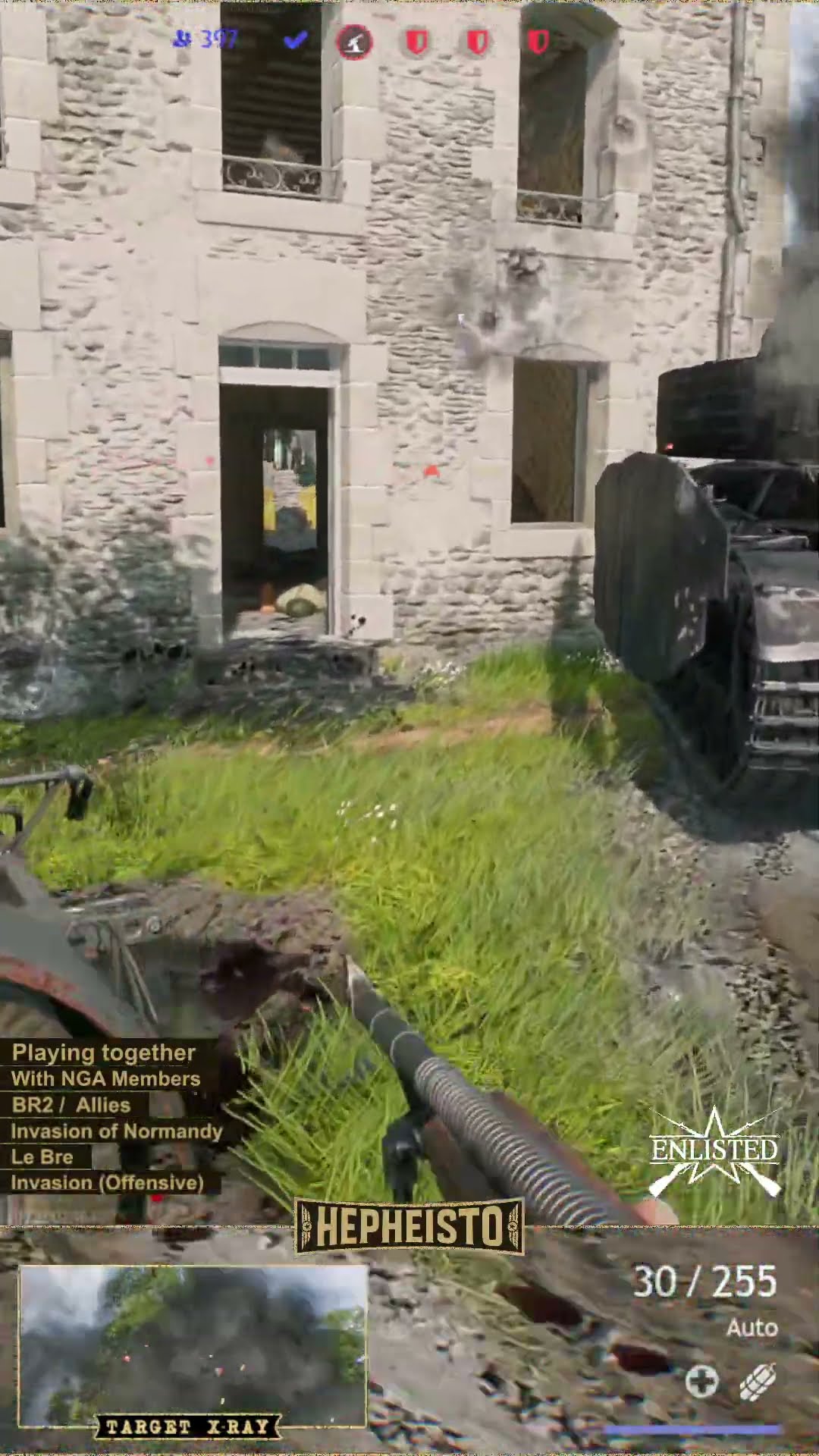 Anti Tank Gunner eliminates Panzer IV E with M1 Bazooka