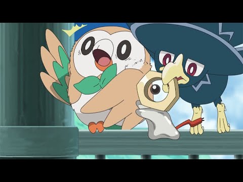 UK: Rowlet and Meltan! | Pokémon the Series: Sun & Moon—Ultra Legends | Official Clip