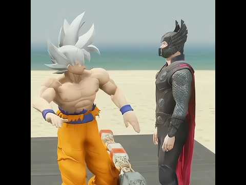 TEAM MARVEL VS TEAM ANIME SLAP BATTLE ☠️#anime #viral #gta5 #gaming #goku #☠️☠️☠️