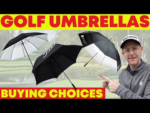 Golf Umbrellas: Which umbrella to choose?