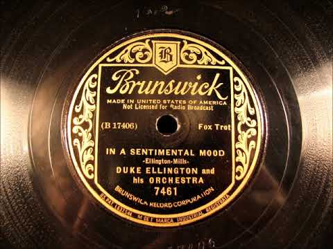 IN A SENTIMENTAL MOOD by Duke Ellington 1935