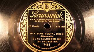 IN A SENTIMENTAL MOOD by Duke Ellington 1935
