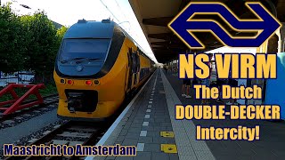NS VIRM! The Dutch DOUBLE-DECKER Intercity!