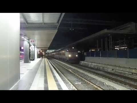 E656.024 in partenza con l' ICN 1955 Roma Termini - Siracusa/Palermo Centrale