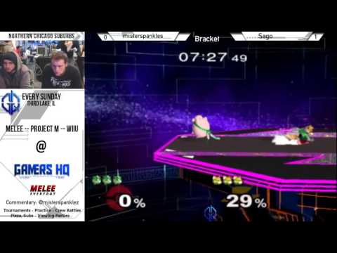 GHQ Weekly [1/10/16] - WR2: VH | Sago (Fox) vs. misterspanklez (Luigi, Puff)