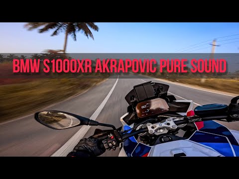 BMW S1000 XR Akrapovic Pure Riding Sound