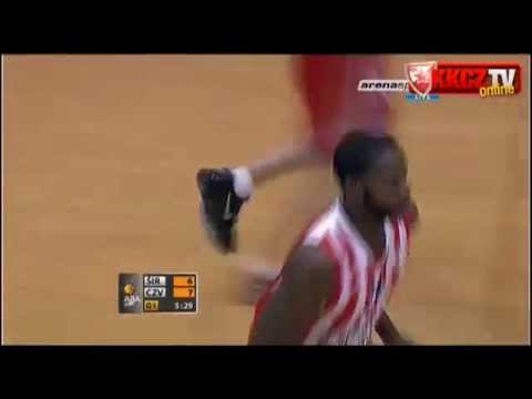 Široki WWin - Crvena zvezda 78:74 | Michael Scott zakucavanje [ABA League 24. kolo | 11.3.2013]