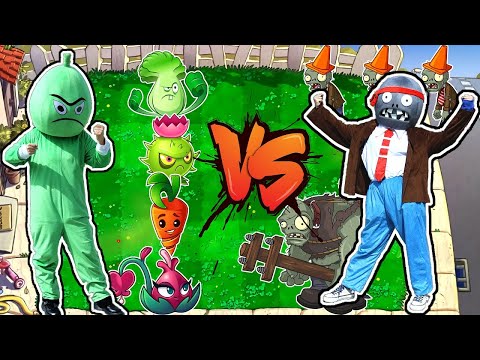 Plant vs zombie - resurrect radish, infinite resurrect Suzuka grass, giant zombie collapsed