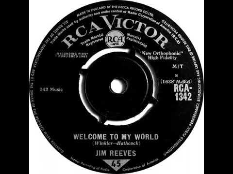 UK New Entry 1963 (124) Jim Reeves - Welcome To My World