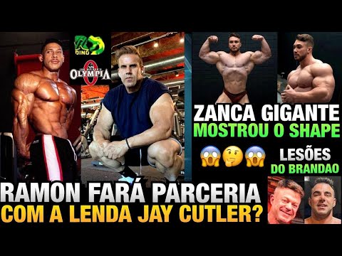 RAMON E JAY CUTLER JUNTOS EM PARCERIA COM O MR OLYMPIA ?? - ZANCA ESTÁ GIGANTE + PINDUCA E BRANDÃO