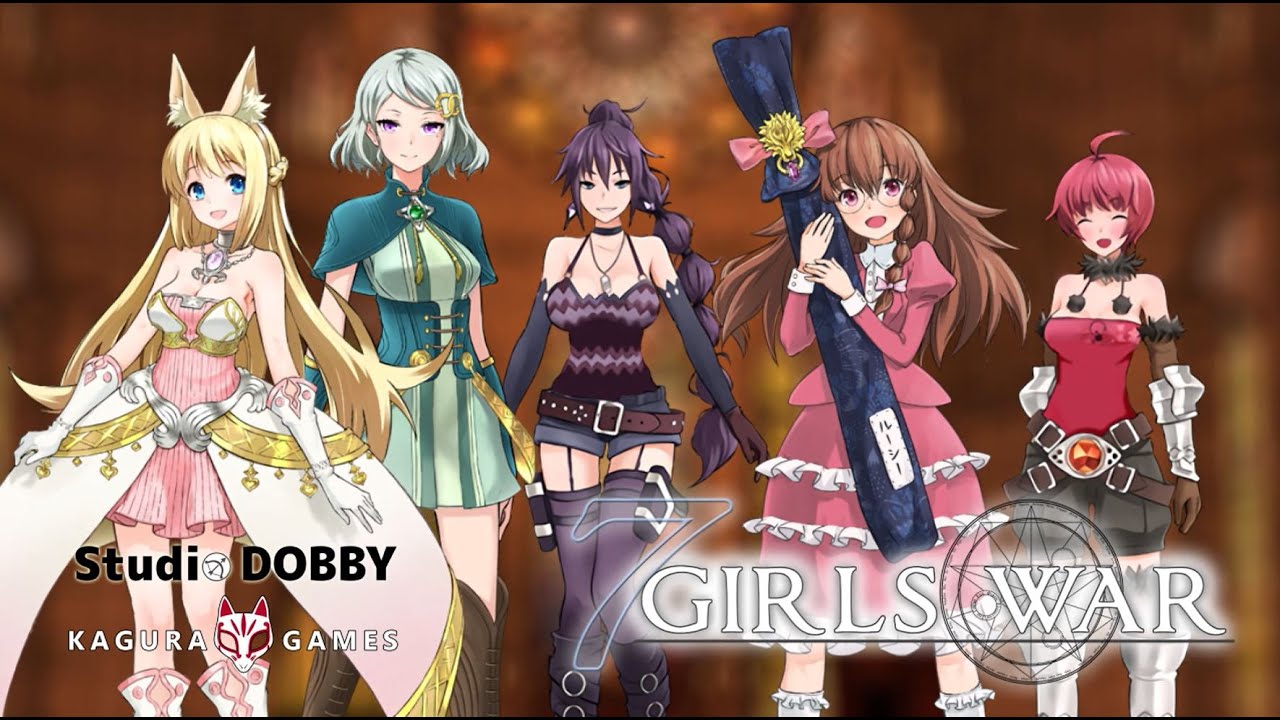 7 Girls Warvideo poster