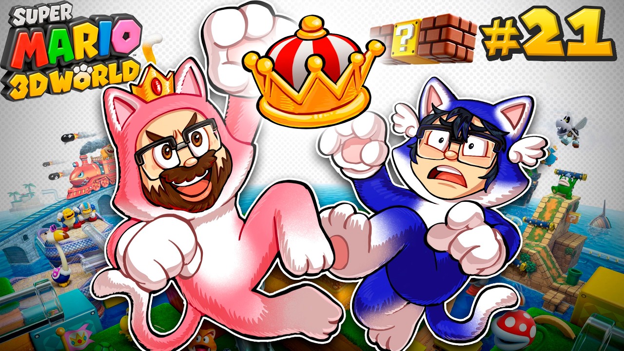 o lado ruim do ao vivo 🔴 - Super Mario 3D World #21