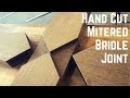 Make An LED Backlit Cross with Hand Cut Mitered Bridle Joinery | Woodworking | How To |