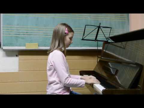 Javni čas klavirskog odseka OMŠ u Vrbasu 13.12.2016. god