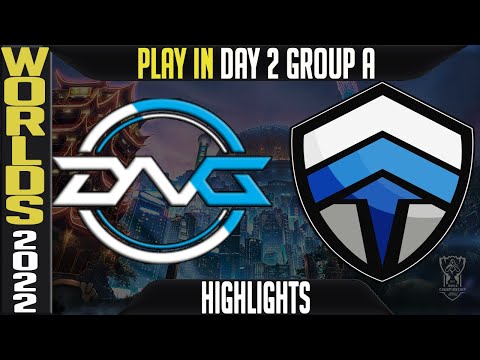 DFM vs CHF Highlights | WORLDS 2022 Play-Ins Group A Day 2 | DetonationFocusMe vs The Chiefs