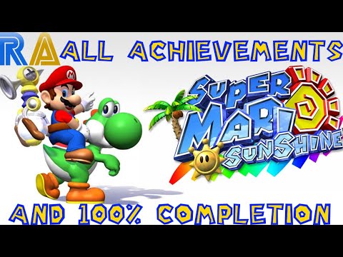 Super Mario Sunshine / All Achievements \ 100% playthrough pt9