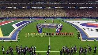 남아프리카공화국 vs 대한민국 | 월드컵 - 조별리그 | eFootball PES 2021 게임플레이