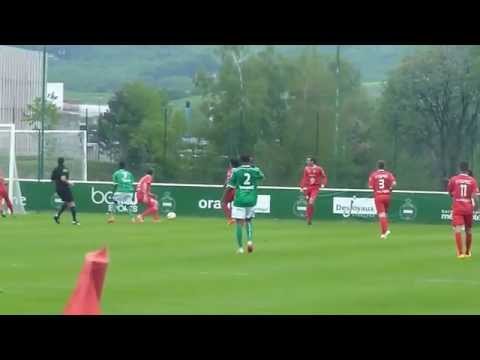 03/05/2015 CFA : ASSE 3 - Montceau 0 (But Dylan Saint-Louis)