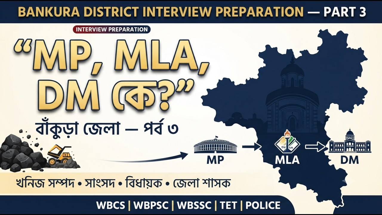 বাঁকুড়া জেলা — পর্ব ৩ | Interview Preparation