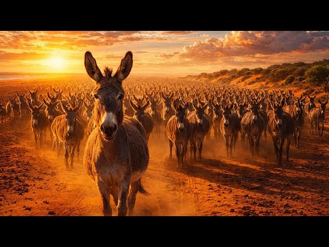 Australia wysłała miliony dzikich osłów na pustynię… po 10 latach efekt był niewiarygodny!