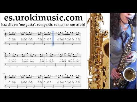 Como Tocar Saxofon (alto) Drake - In My Feelings Kiki Do you love me Tablatura um-ih927