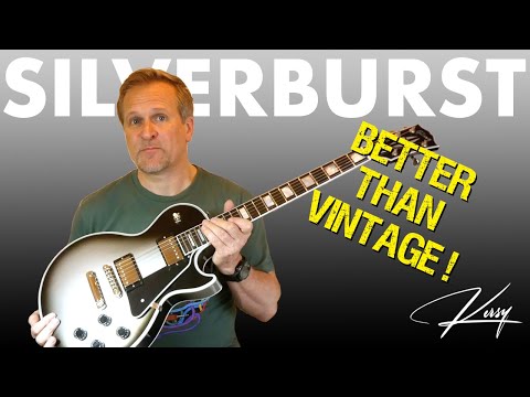 Better than vintage - the Gibson Les Paul Custom Silverburst! (full review)