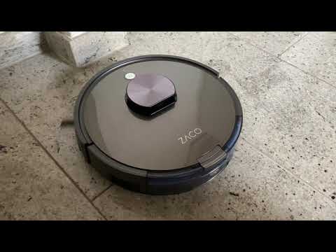 ZACO A10 Navigation und Reinigungsleistung