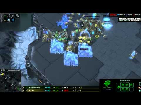 SC2 Go4SC2 Cup Quarter Finals CPU vs Lillekanin TvP G3 Starcraft 2 Heart of The Swarm