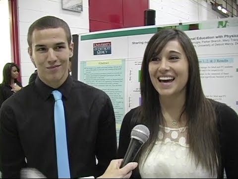 Engineering and Science students reflect on impact of undergraduate research at Detroit Mercy