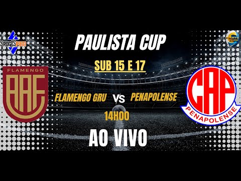 FLAMENGO GRU  X PENAPOLENSE |  PAULISTA CUP SUB 15 E 17  | COM IMAGENS |