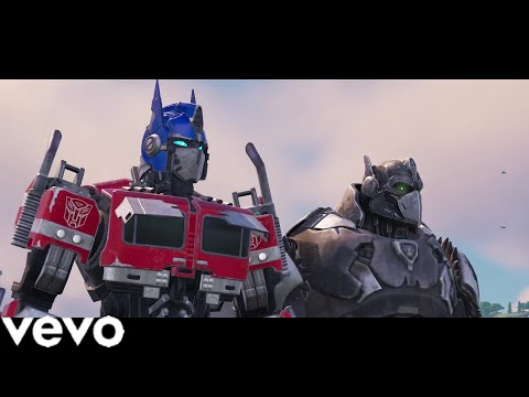 Transformers: Rise Of The Beasts X Fortnite (Fortnite Music Video) Optimus Prime Arrives To Fortnite