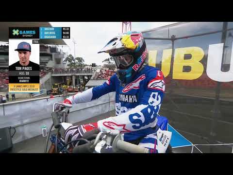 Aksi keren tom pages dengan kelincahannya