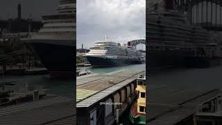 Queen Elizabeth Cruise Ship & Sydney Ferries