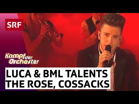 Luca Hänni & BML Talents: The Rose, Call Of The Cossacks | Kampf der Orchester | SRF Musik