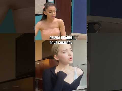 Dove Cameron VS Ariana Grande Glinda Audition for WICKED #shorts #wicked #arianagrande #dovecameron