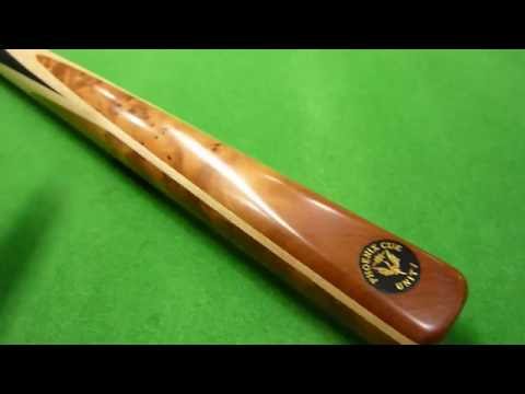 3/4 Unity 46 Hand spliced cue (8 splice) Thuya Burr