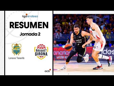 Lenovo Tenerife - Bàsquet Girona (76-67) GAME HIGHLIGHTS | Liga Endesa 2022-23