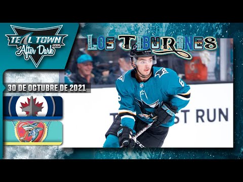San Jose Sharks vs. Winnipeg Jets - 10/30/2021 - Teal Town USA After Dark (Postgame)