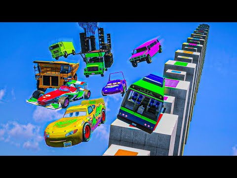 MEGA RAMPA CON COCHES ALEATORIOS!! FINAL SÚPER ÉPICO! - GTA 5 ONLINE